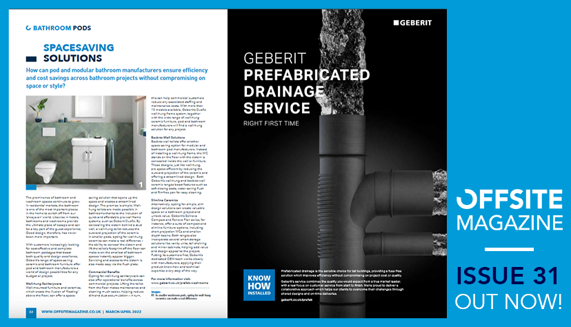 ExploreOffsite's tweet photo. How can pod and modular bathroom manufacturers ensure efficiency and cost savings across bathroom projects without compromising on space or style? @GeberitUK explains to #OffsiteMagazine their strategy - https://t.co/ZLcRMPgVYi
#offsite #modular #pod #manufactuers https://t.co/DEwesuwaqW