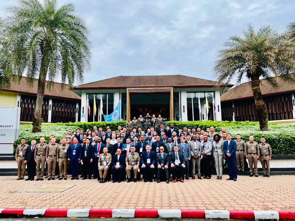 INTERPOL_Cyber's tweet photo. Kicking off today, the INTERPOL regional #Cybercrime Conference for @ASEAN countries and partners hosted in Phuket, Thailand. Focus on strengthening regional and international partnerships. https://t.co/z39k2eT7QG
