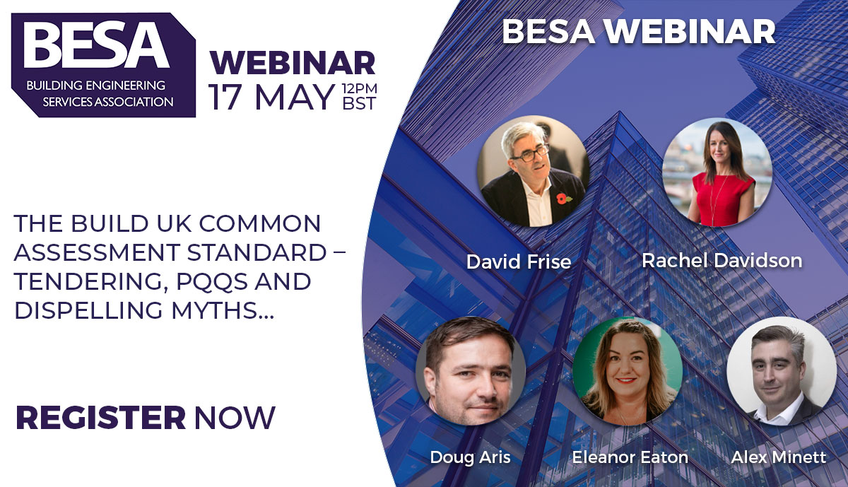 Join David Frise (@outsidewrecker4), <a href="/Rachel_BESA/">Rachel Davidson</a>,
Alex Minett, <a href="/CHAS2013Ltd/">CHAS</a>, Doug Aris <a href="/AchillesLtd/">Achilles Information - Global Risk Management</a> and Eleanor Eaton <a href="/CQMS_Limited/">CQMS Limited</a> tomorrow to discuss the build UK #CommonAssessmentStandard – #tendering, #PPQS and dispelling myths.

REGISTER HERE | eu1.hubs.ly/y0Skxt0
