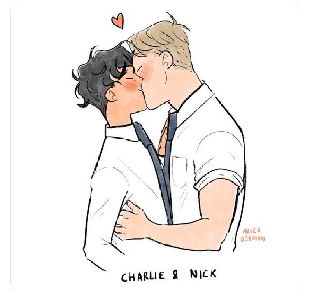 scorpiaokey's tweet photo. GUYS. MY FRIEND DREW ME AND MY PARTNER AS NIC AND CHARLIE. https://t.co/4UPlYpifpX