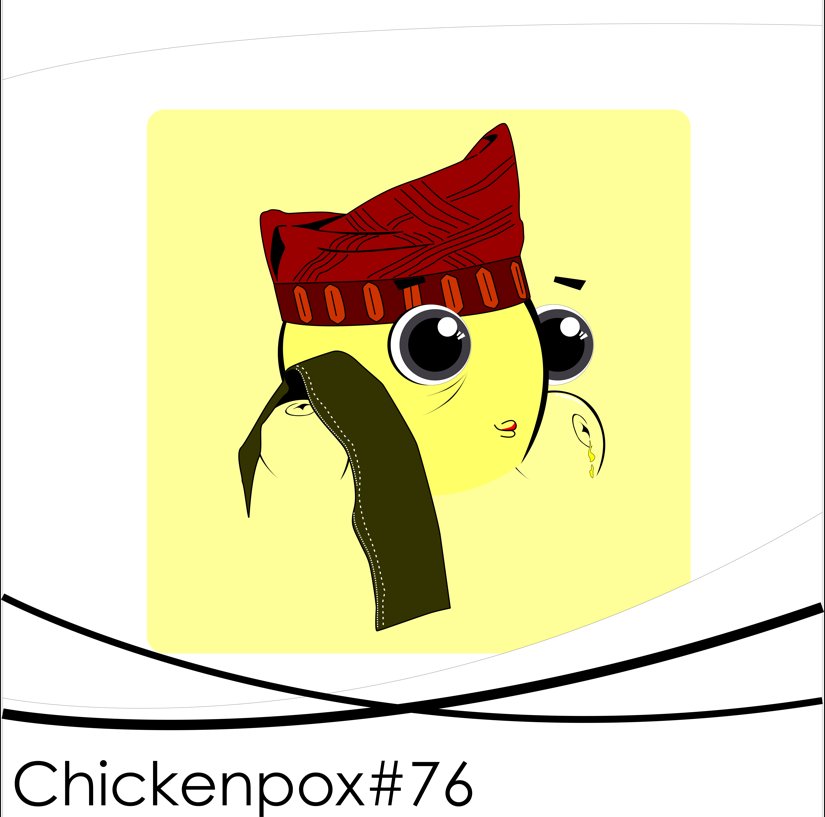cupu_brain's tweet photo. Project chickenpox arrive, chickenpox#76..
check it more at https://t.co/p8OLYYO0ZL
.
.
💎 : 0.0025 - 0.0035 ETH
Visit me at : https://t.co/p8OLYYO0ZL
#NFTGiveaway #NFTartist #NFTs #NFTdrop #nftcollectibles #NFTGiveaways #NFTProjects #NFTCommunity  #nftcollectors #nftindonesia https://t.co/UiaGTzE2nX