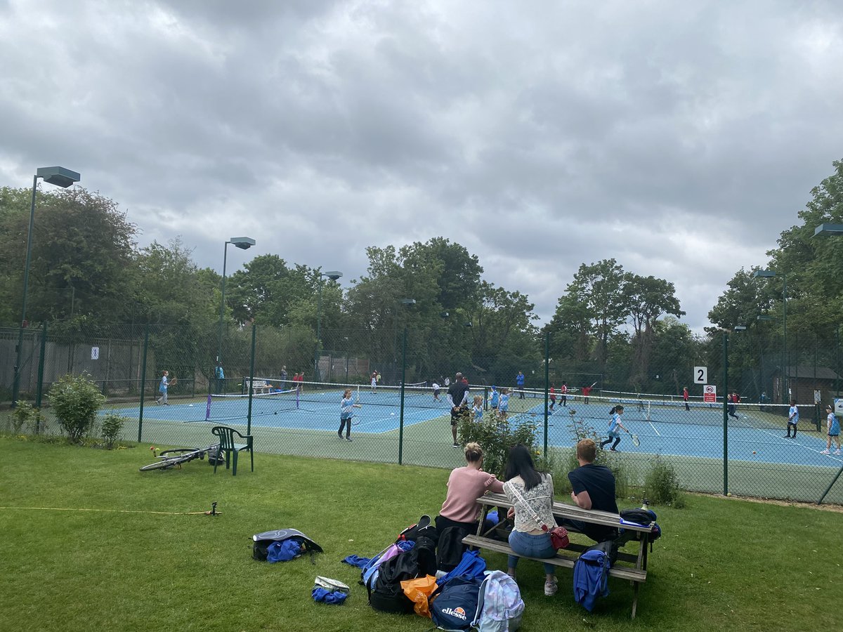 LPESSN's tweet photo. 🎾 All set for our Year 3/4 Tennis Competition @NorthDulTennis today. Fingers crossed the rain 🌧 holds off 🤞.
#morethananyoneelse #tennis #pleasenorain #COMPETITION
@ActiveSouthwark @the_LTA @EmmaRaducanu @rogerfederer @serenawilliams https://t.co/vNE95vDvO6