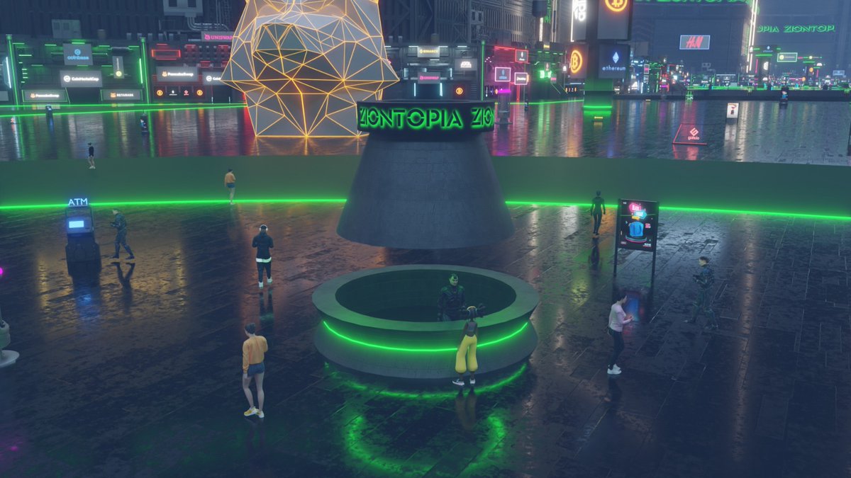 ZionTopia METAVERSE tweet media