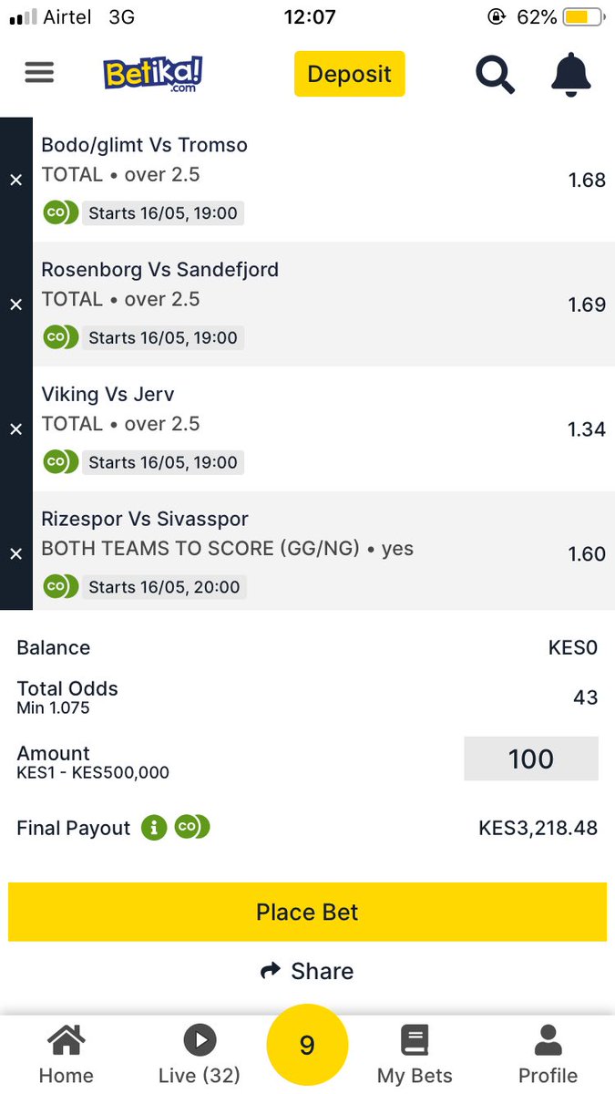 BOnchomba's tweet photo. Check out hii bet nimewekelea! Click here to see my selections. https://t.co/TO3GReoDFa

#Kindiki #NikujaribuTu #bettingtips #GamblingTwitter #PrizePicks #1xbet #FreePicks #Sportybet #inplay #Betway https://t.co/Iai5dvl5YI