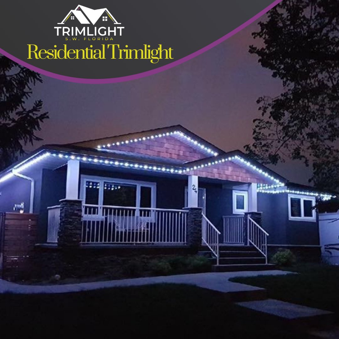 #Trimlight #Residential product is the best #LED option for the exterior of your home! By matching our patented aluminum channel system to your home’s fascia board, it is virtually invisible during the day allowing for HOA approval ⛪#lighting
Visit : trimlight-florida.com👈👈