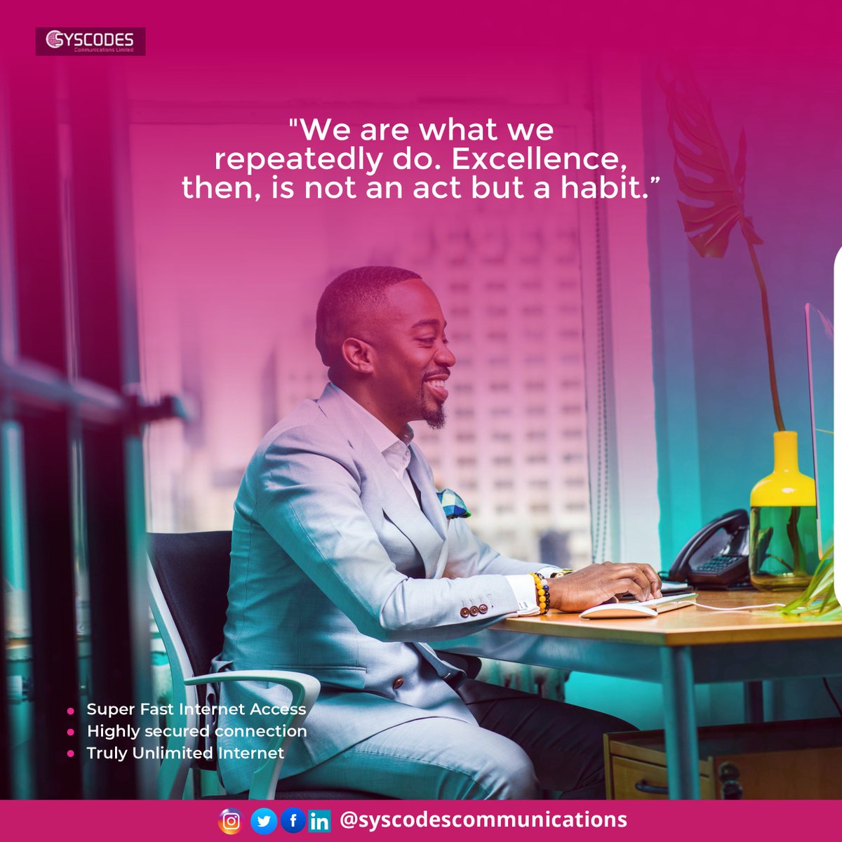 Syscodes Communications tweet media
