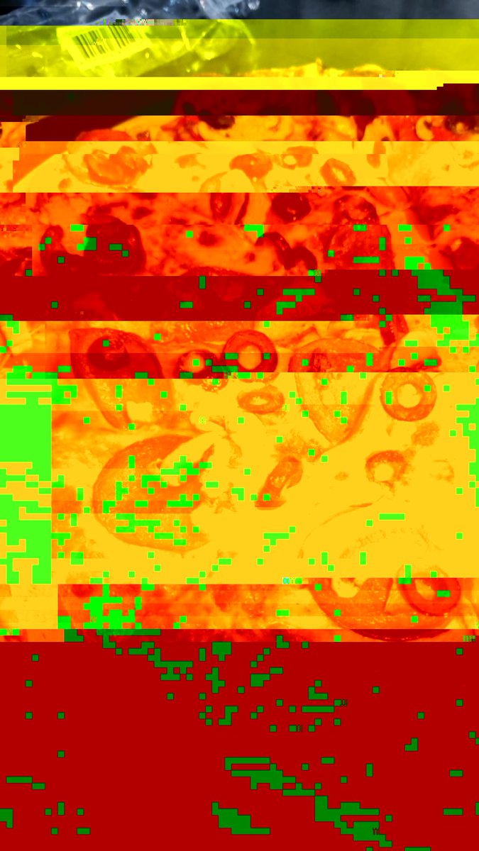 life_glitched's tweet photo. #pizza is #glitched #NFTProject #nowar #NFTartwork https://t.co/9GDlV4tthm
