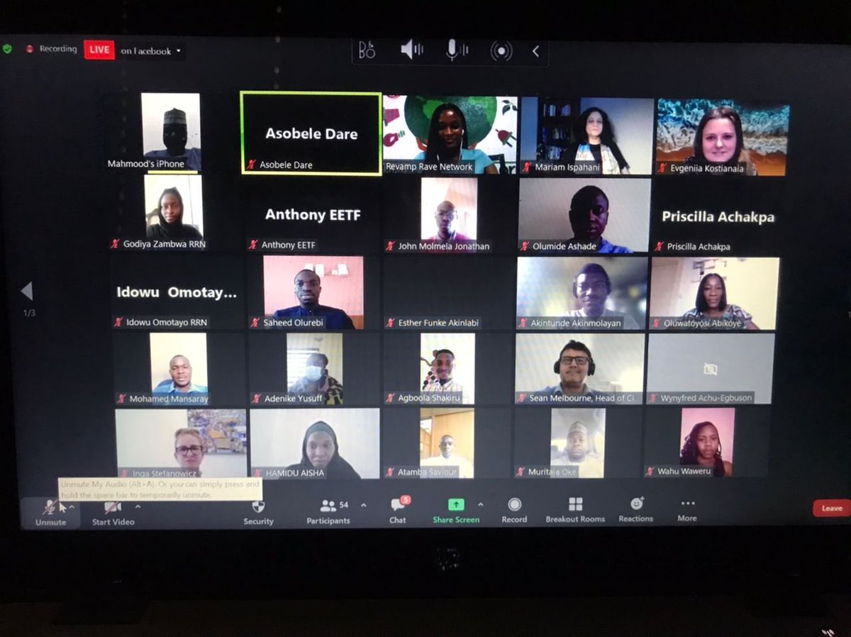 RRaveNetwork's tweet photo. Read our open conference event feature 👉 https://t.co/PCVtPrCaV5 on @environewsng 

Thanks to @msimire and @environewsng for this.

#environment #climate #ClimateActionNow #climatechange #virtualcohort2 #revampravenetwork https://t.co/GLfEdoR5VX