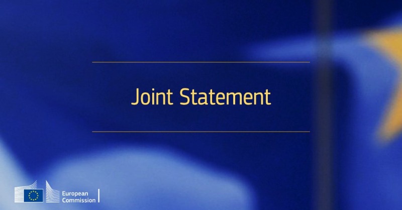vonderleyen's tweet photo. Today, the 🇪🇺🇺🇸 Trade and Technology Council held its 2nd meeting.

In less than a year, it has become a pillar of our transatlantic cooperation.

Not only on trade and investment, but also in our united response to Russia’s aggression of Ukraine. My statement with @POTUS ↓