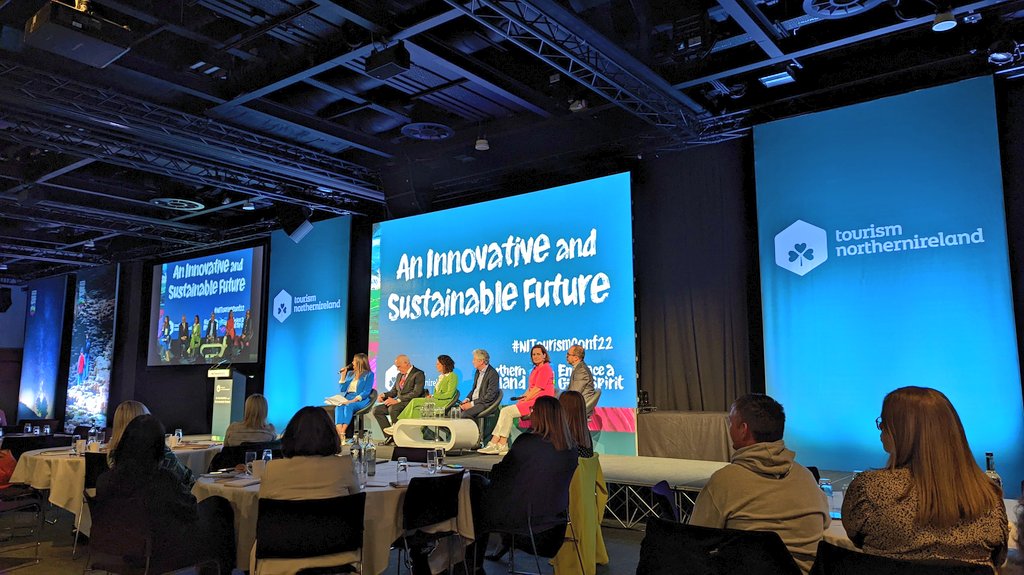 eilismcnamee's tweet photo. On Friday I attended the #NITourismConf22. It was great to be back in a room full of people looking forward to the future of tourism in NI! https://t.co/powt0VrHUY