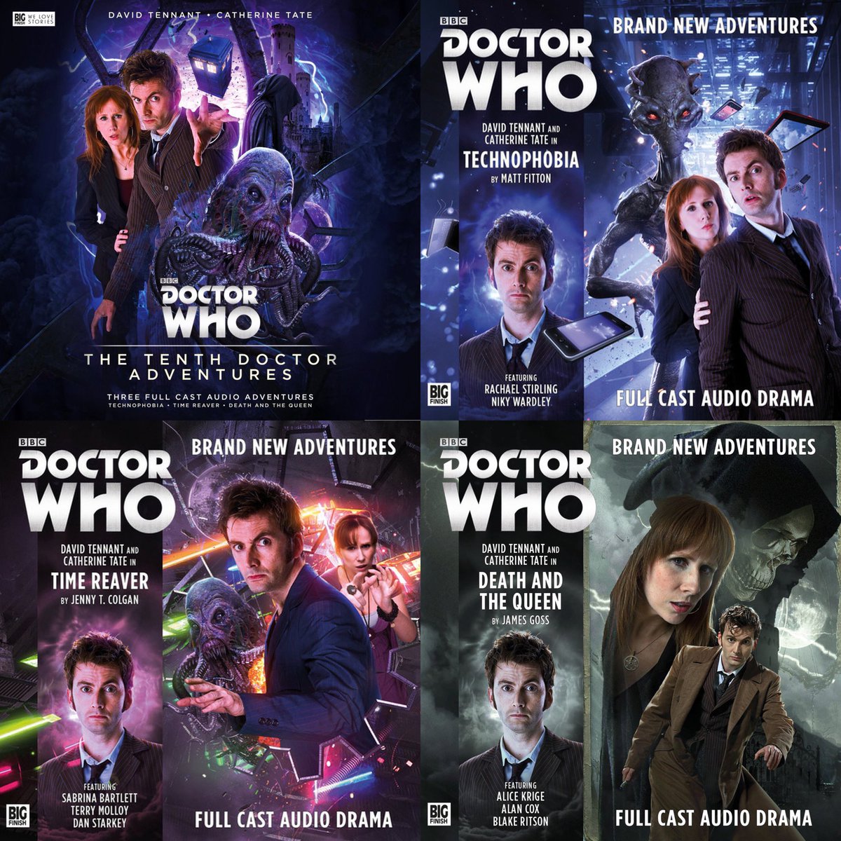 AndrewOnSeeAIR's tweet photo. 6 years since Volume 1, 3 years since Volume 3. Today is a good day to be a Tenth Doctor and Donna fan. #DoctorWho #TenthDoctorAdventures #DavidTennant #CatherineTate https://t.co/RfVMNyStW8