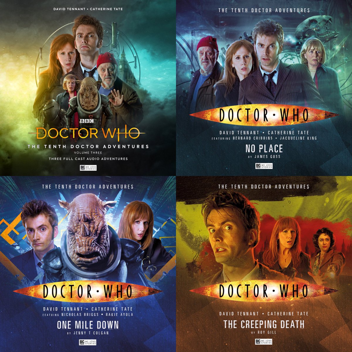 AndrewOnSeeAIR's tweet photo. 6 years since Volume 1, 3 years since Volume 3. Today is a good day to be a Tenth Doctor and Donna fan. #DoctorWho #TenthDoctorAdventures #DavidTennant #CatherineTate https://t.co/RfVMNyStW8