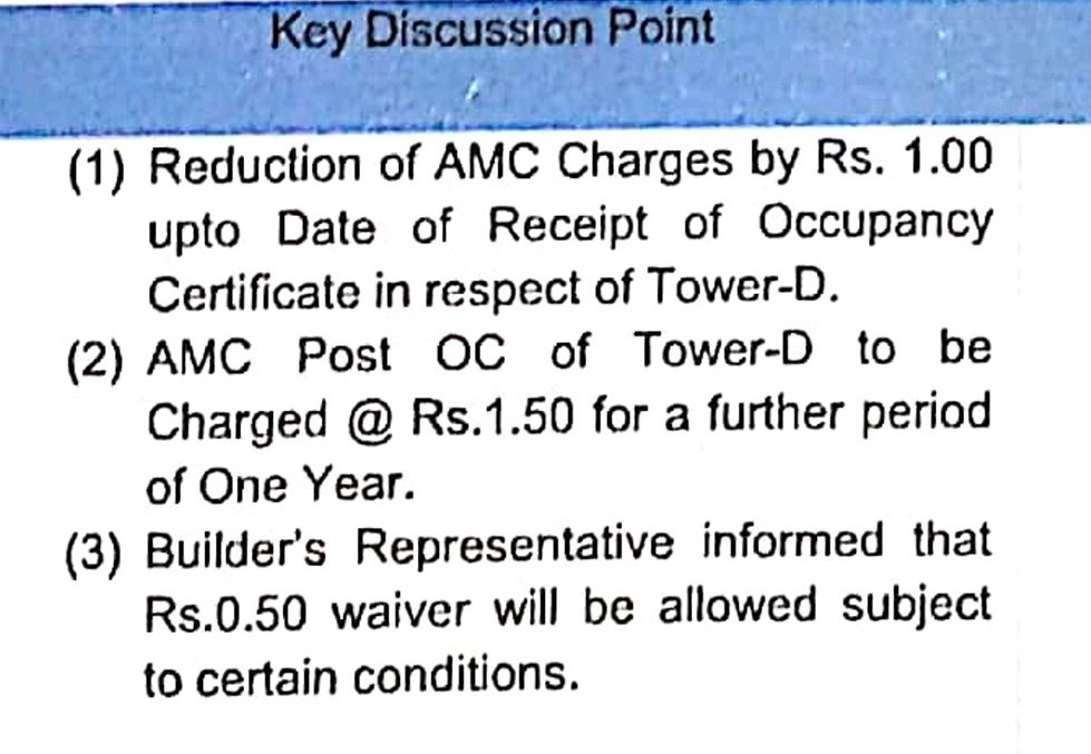 ICSManishKumar's tweet image. गैलेक्सी नॉर्थ एवेन्यू-2 के 1294 लोगों के साथ @thegalaxy_group के निदेशक प्रदीप अगरवल्ला ने किया धोखा, ठगी और बेईमानी। 
मिनिट्स ऑफ मीटिंग साइन करने के बाद भी सोसाइटी के निवासियों को नहीं दे रहे मूलभूत सुविधाऐं। 1.50 रूपए की जगह 2.00 रूपए वसूल रहा है मेंटेनेंस शुल्क 5 साल से।