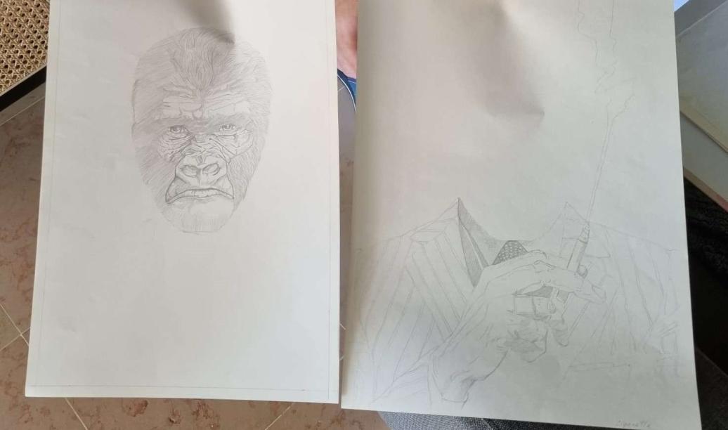 Hi Gorillas!

What a crazy week, hope everyone is safe and didnt lose too much !

Good news, Hugues just released the first drawn of the generative collection!

A collection that will clearly stand out! 
🦍 STAY TUNED 🦍

#NFTs #NFTartists #ETH #NFTGiveaway #TGFNFT #huguesamblard