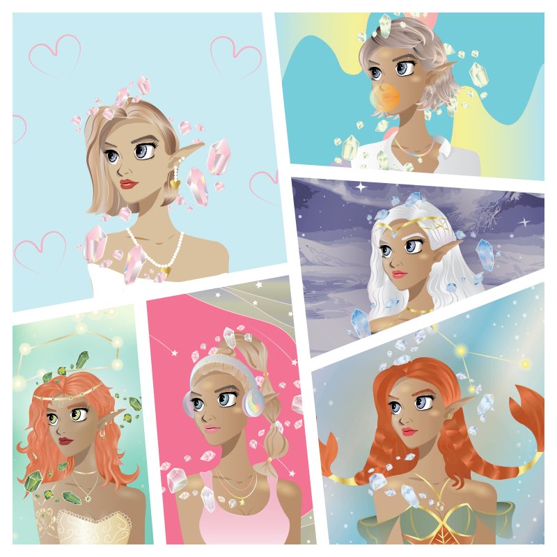 Gemstone Ladies 🧝‍♀️✨ tweet media