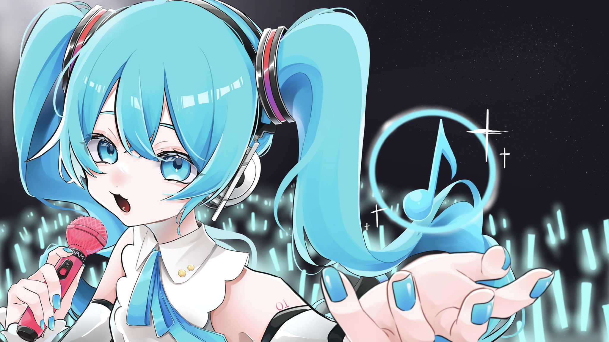 初音ミク LIVE DAM 販促のぼり 【非売品/未開封】の通販 by
