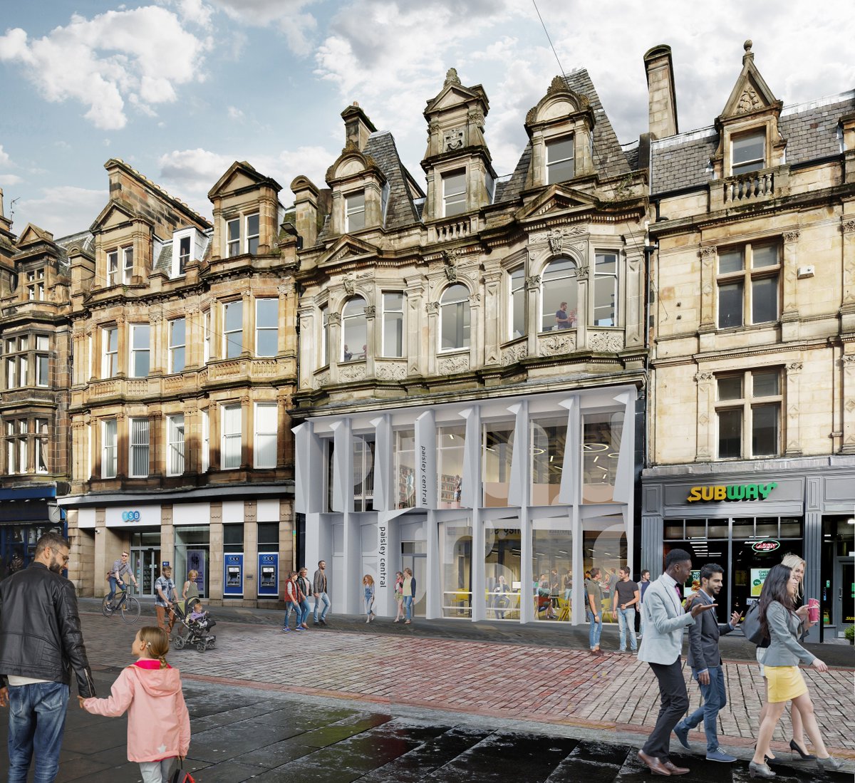 ArcTechScotland's tweet photo. M&amp;E installation commences at the new Paisley Learning Hub | https://t.co/Dvx2mMd1oa

#construction #constructionscotland #contractor #building #buildingsites #towncentre #planning #regeneration #buildingservices #mechanicalservices #electricalservices #learninghub #Renfrewshire https://t.co/fxtrD2jetM