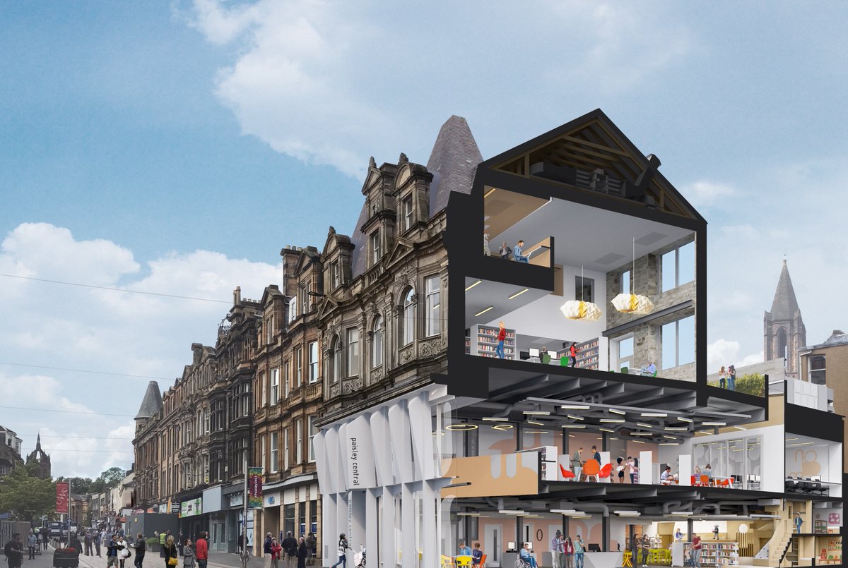 ArcTechScotland's tweet photo. M&amp;E installation commences at the new Paisley Learning Hub | https://t.co/Dvx2mMd1oa

#construction #constructionscotland #contractor #building #buildingsites #towncentre #planning #regeneration #buildingservices #mechanicalservices #electricalservices #learninghub #Renfrewshire https://t.co/fxtrD2jetM