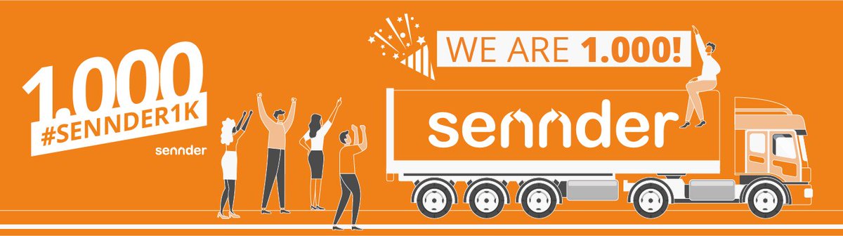We are thrilled to announce that the sennder family has grown to more than 1.000 members. 🧡 Such a milestone! 🎉 Do you want to work in a fast growing start-up? Join us 👉 sennder.com/open-positions #sennder #sennder1K #senndercareer