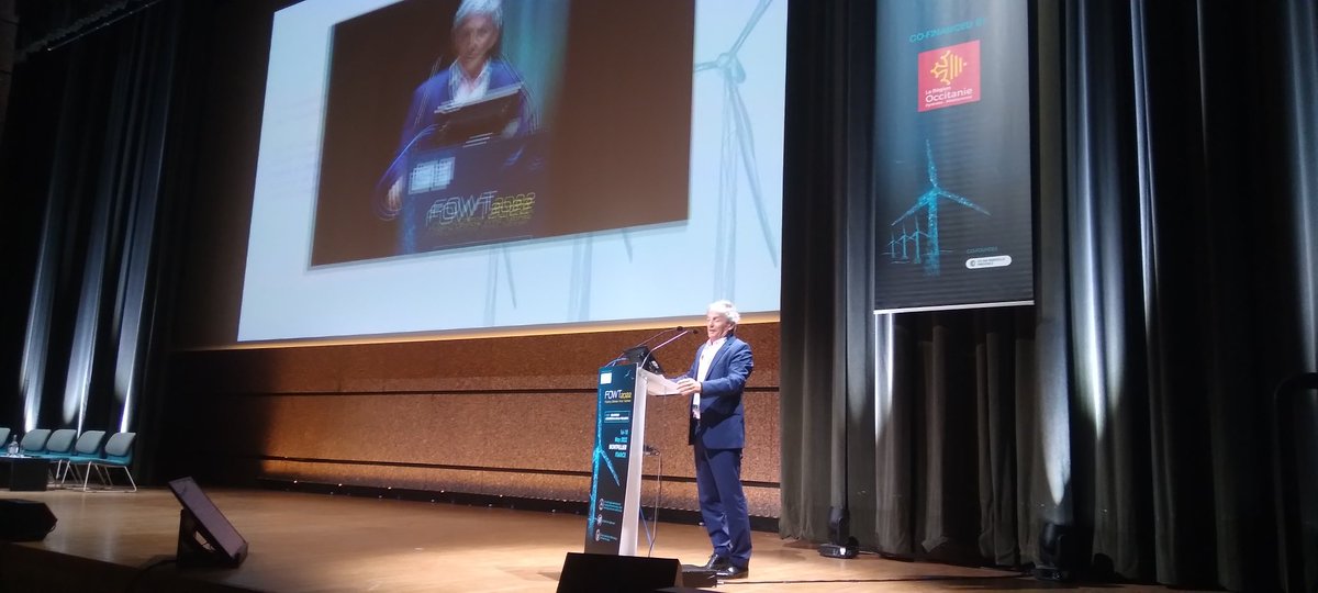 SALON FOWT :1000 participants aujourd'hui au Corum de Montpellier.  La filière Eolienne offshore de plus en plus mobilisatrice, progresse pour atteindre son stade industriel et répondre aux enjeux forts de production d'énergie verte. 
<a href="/CaroleDelga/">Carole Delga</a> 
<a href="/Occitanie/">Région Occitanie</a> 
<a href="/Agneslangevine/">Agnès Langevine</a>