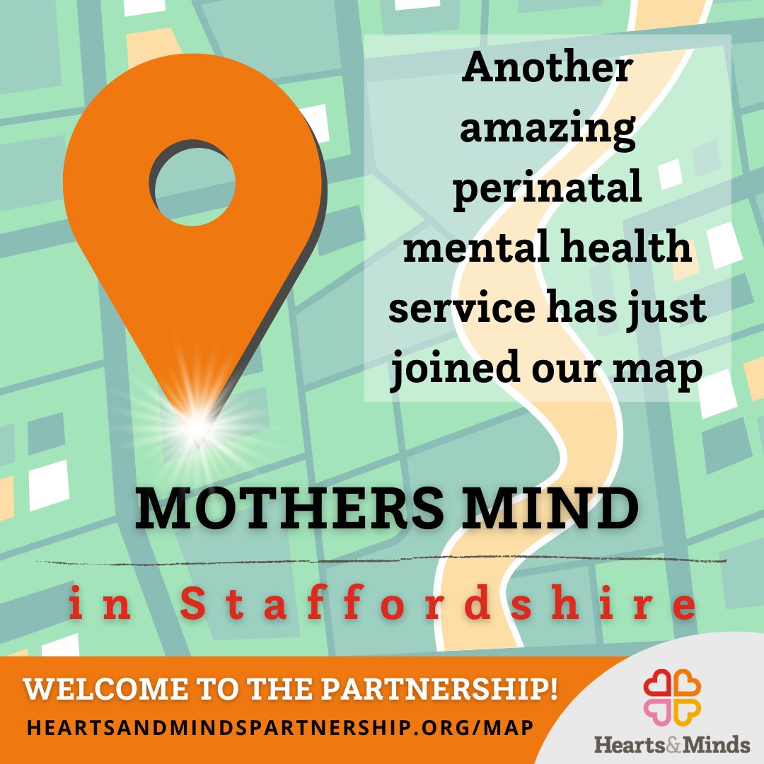 A big warm welcome to <a href="/MindMothers/">Mothers Mind (Staffordshire)</a> who have joined the England-wide map of #vcs services in #perinatalmental health. So good to see all these incredible community-led services joining the map to signpost families :) #grassroots