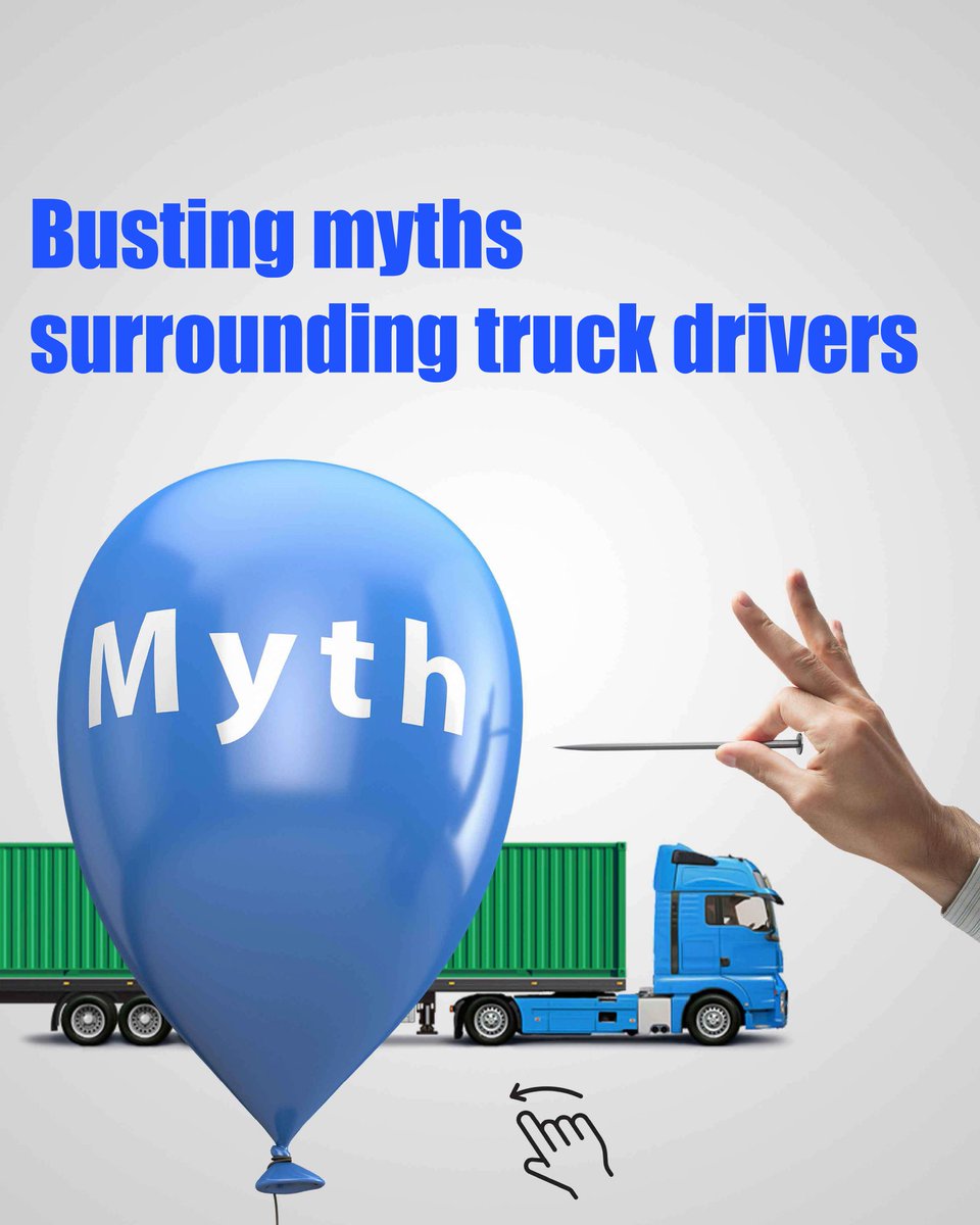 VahakIndia's tweet photo. Logistics is the backbone of the Indian economy. And yet the participants of this sector are often looked down on! Let's take a look at some myths revolving around truck drivers and bust them, a 🧵
#transportation #economy #myths #logisctics #thread https://t.co/PlnHjVVfI3