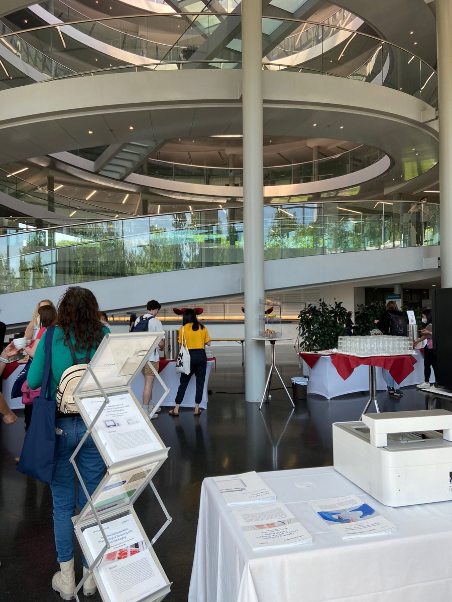 cytena's tweet photo. We’re at the #EMBO Symposium at @embl Heidelberg today through Wednesday to show off our cutting-edge live cell imaging technology. Meet us to discuss how the CELLCYTE X can streamline your workflows and help you create the future of health faster and more efficiently! https://t.co/yMKETgJNlo