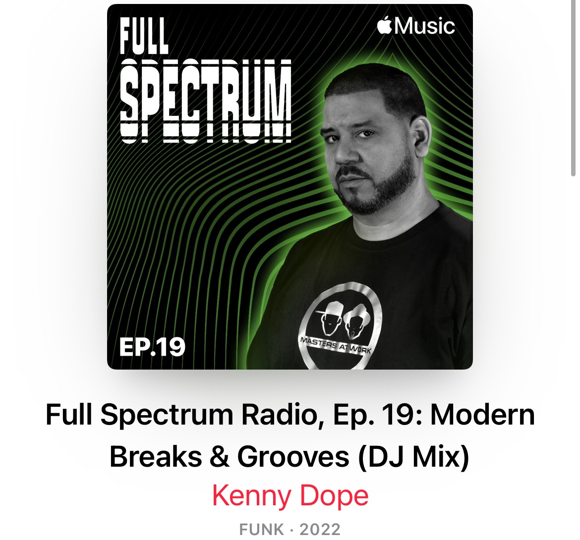 FUNKSHONE's tweet photo. Huge thanks to my Brother @Kdope50 for including his mix of ‘Purification’ (Funkshone) and ‘I Thought Of You’ (Mike Bandoni) in his latest Apple Music radio show.
This is a fully mixed show with some insane breaks
#applemusic #fullspectrum #kennydope #funk #funkshone #breaks https://t.co/0mWwMhHyLa