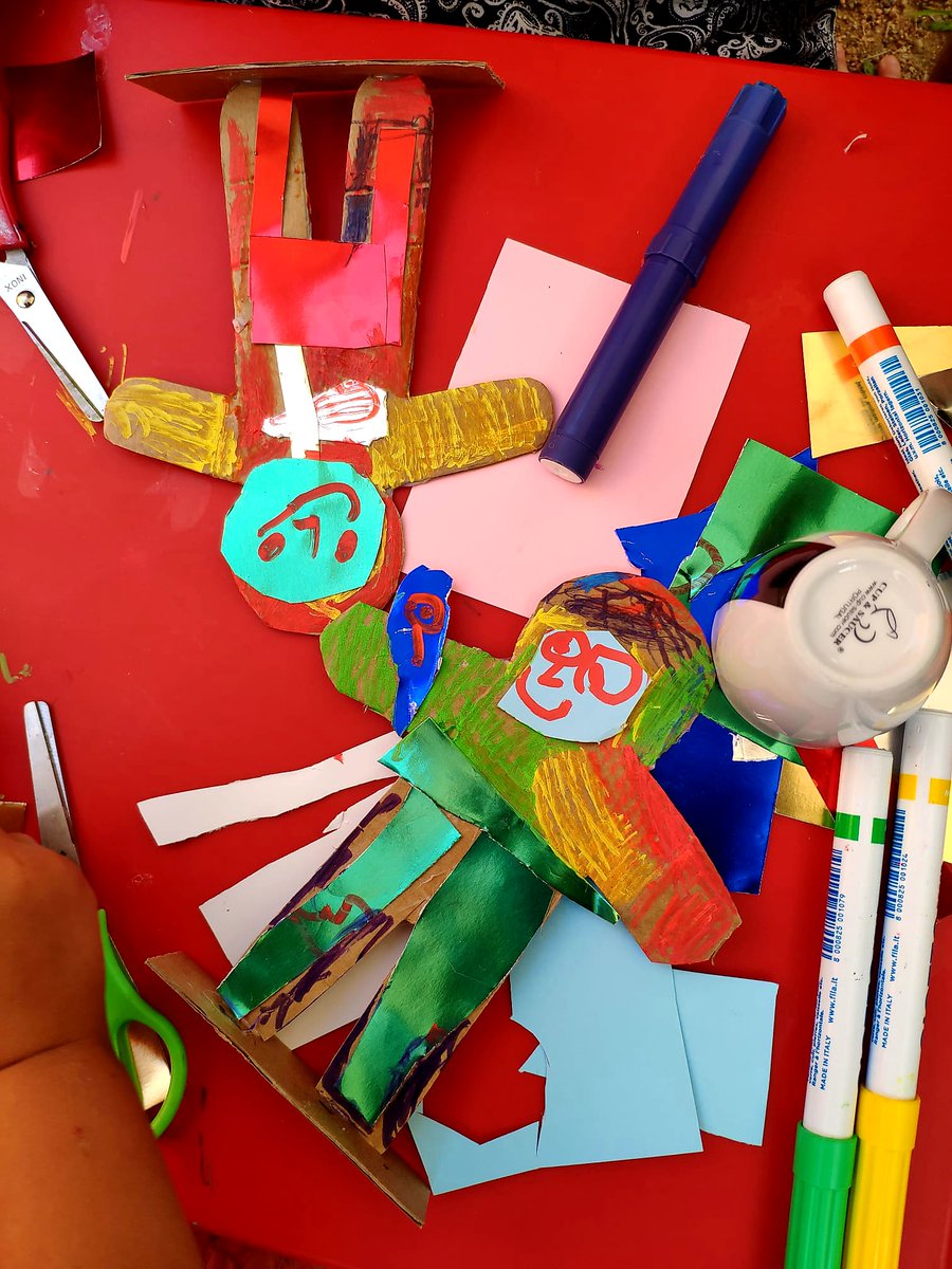 teatredesalt's tweet photo. 😍 Dissabte, després de la funció de @elpotpetit, els més petits van participar en un taller sobre "Les aventures del lleó vergonyós". 🦁

@ElClubCI va organitzar el taller, que va anar a càrrec de @cocucultura! 👏 https://t.co/p9U7BeX83a