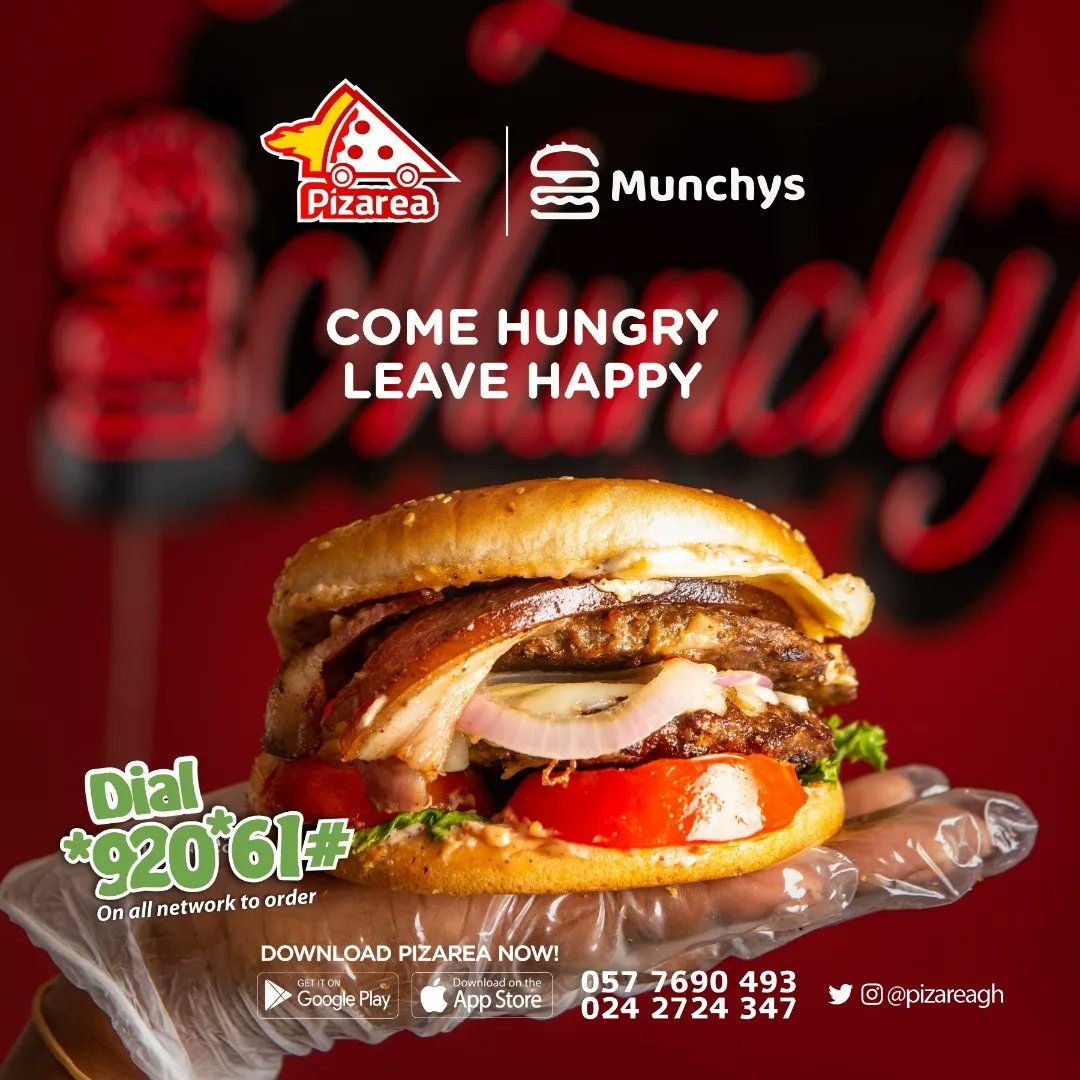 pizareagh's tweet photo. Here's an inspiration for lunch from https://t.co/wXakCiGRnr!!!. We serve the best burgers, sandwiches and sharwamas.
Download the pizarea app or call in to order.
☎️0577690493
☎️0242724347
Short code
*920*61#
#pizareamakingfoodorderingadelight #Munchys #BBMAs2022 https://t.co/W1Y6K9cFC6
