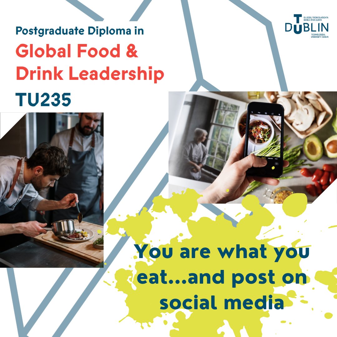 WHO is saying WHAT about Food and Drink – join the conversation with our #postgraduate Diploma in Global Food and Drink Leadership module: Food Discourse in the Media #foodanddrinkleadership #tudublinfood #foodmedia tudublin.ie/study/postgrad…