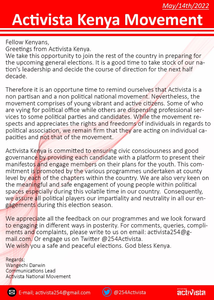 Activista Kenya Movement tweet media