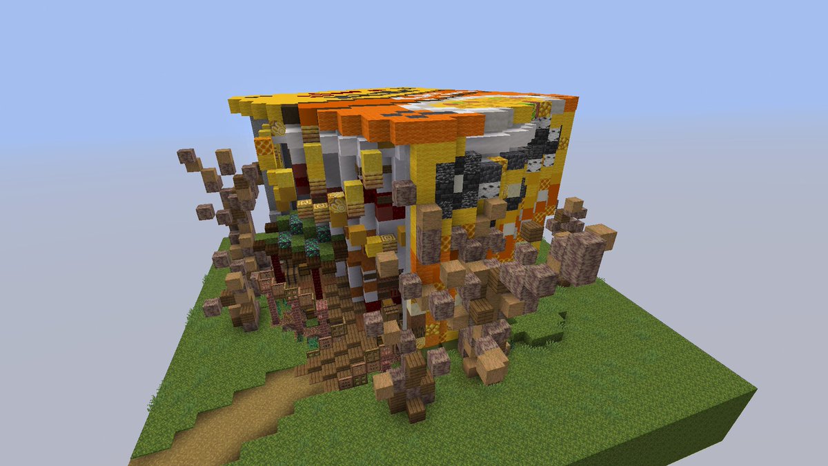 ColoredvioletB's tweet photo. Day 1: Rundown Ramen Homestead #minecraft #minecraftbuilds #ABuildADay https://t.co/Lo2rOvq11k