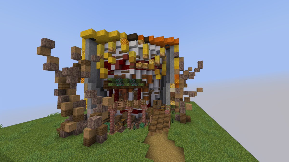 ColoredvioletB's tweet photo. Day 1: Rundown Ramen Homestead #minecraft #minecraftbuilds #ABuildADay https://t.co/Lo2rOvq11k