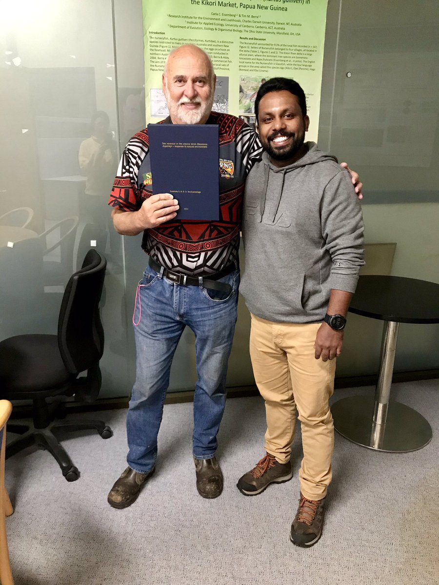 Duminda S B Dissanayake (@dumindasb) on Twitter photo It was fantastic to hand over the final copy of my thesis to my primary supervisor. A massive thank to my supervisors and collaborators for everything during this epic journey, with <a href="/ardynasios/">Arthur Georges</a> <a href="/HolleleyClare/">Clare Holleley (@clareholleley.bsky.social)</a> @j9deakin <a href="/MVLizards/">Jane Melville AM</a> <a href="/joanna_sumner99/">Joanna Sumner</a> <a href="/DenisOMeally/">Denis O'Meally</a> It was fantastic to hand over the final copy of my thesis to my primary supervisor. A massive thank to my supervisors and collaborators for everything during this epic journey, with <a href="/ardynasios/">Arthur Georges</a> <a href="/HolleleyClare/">Clare Holleley (@clareholleley.bsky.social)</a> @j9deakin <a href="/MVLizards/">Jane Melville AM</a> <a href="/joanna_sumner99/">Joanna Sumner</a> <a href="/DenisOMeally/">Denis O'Meally</a>