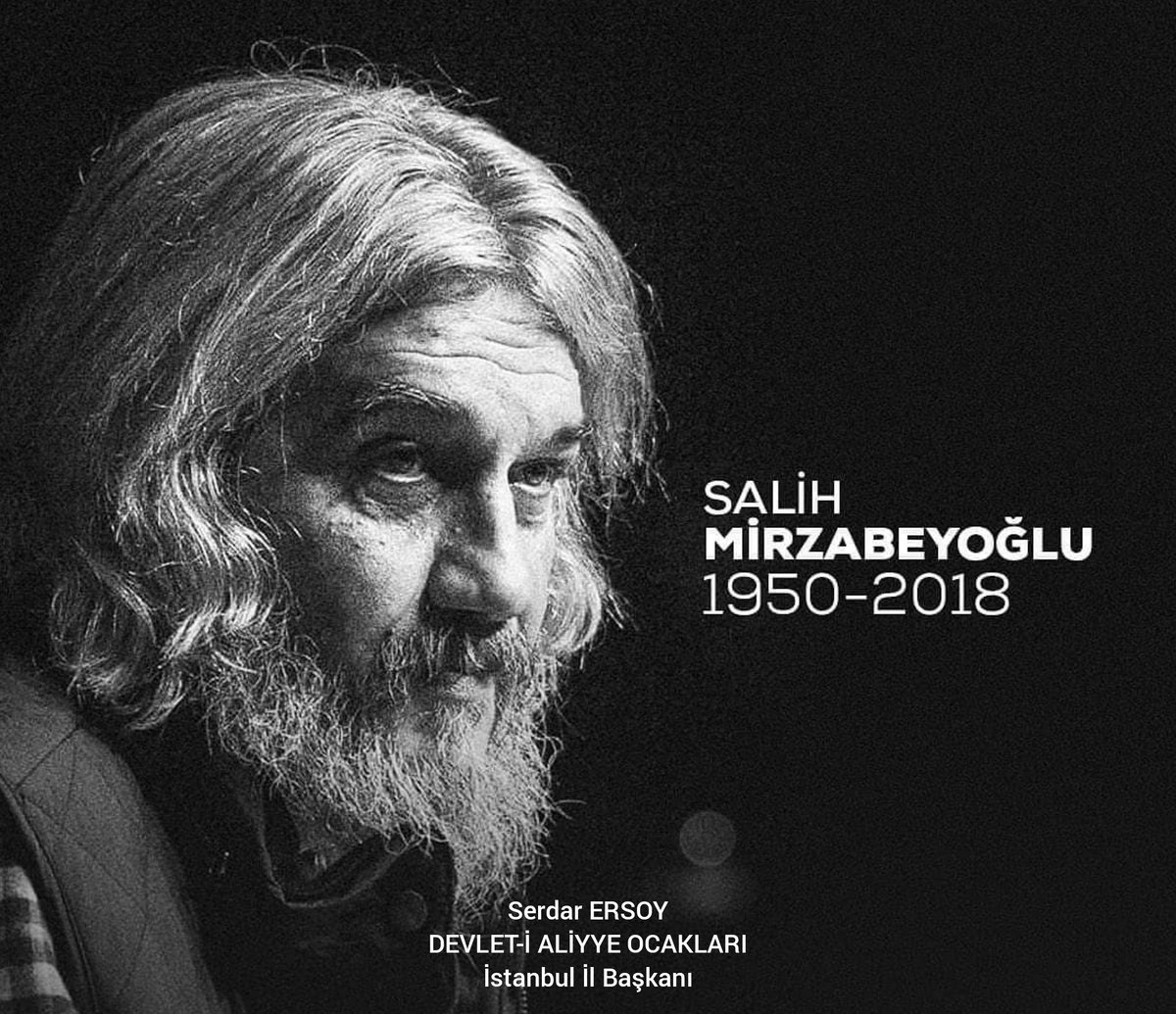 devaliyye34's tweet photo. Büyük Dava adamı, mütefekkir Salih MİRZABEYOĞLU'nun vefat-i sene-i devriyesinde rahmet ve dua ile yad ediyoruz. (El-Fatiha)

#devletialiyyeocaklarıistanbul #salihmirzabeyoğlu https://t.co/Orfoym9keT