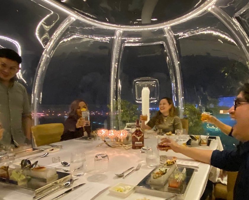 Dine in style and enjoy an exclusive party for two or six at The Crystal Pod Horizon.

For inquiries or reservations, call 0917 800 2393.