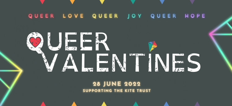TheKiteTrust's tweet photo. The time is finally here ⁠— The Kite Trust's Queer Valentines fundraiser extravaganza is returning to the big stage (and we mean *big* stage) on June 28th at the @CambJunction!

Tickets are going fast, so make sure you book yours now 👇
https://t.co/WdNN29aAm2 https://t.co/Svn0XPQ9sM
