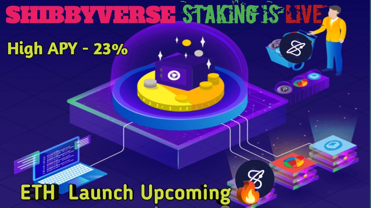 $ FSHIBBY get ready for the Relaunch as #ShibbyVerse 🔥
🎁A gift before that is -
New staking contract is live 🔥 and you can stake your FindShibby
at dashboard.shibena.app with high APY as 23%.
Info on ETH launch date will be shared later 
#shibbyVerse #100xgem #BSCgems

.