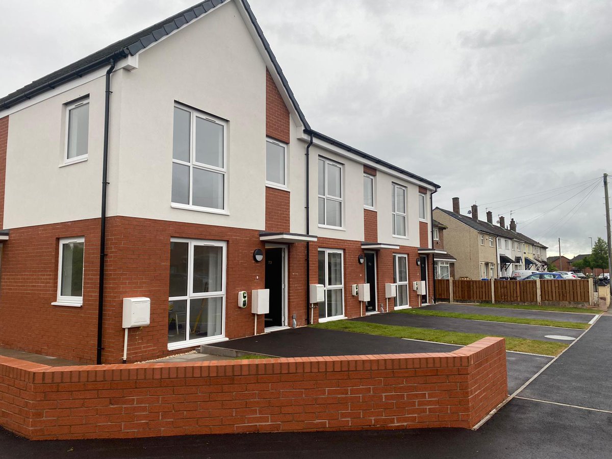 Ecogeeuk's tweet photo. The final three properties in Roughwood Drive have been handed over ✅
We have been working on this new build development in Kirkby with @prima_grp and are really pleased with the finished product.
Onto the next project 🏡👷
#ecogee https://t.co/487cMzln9p