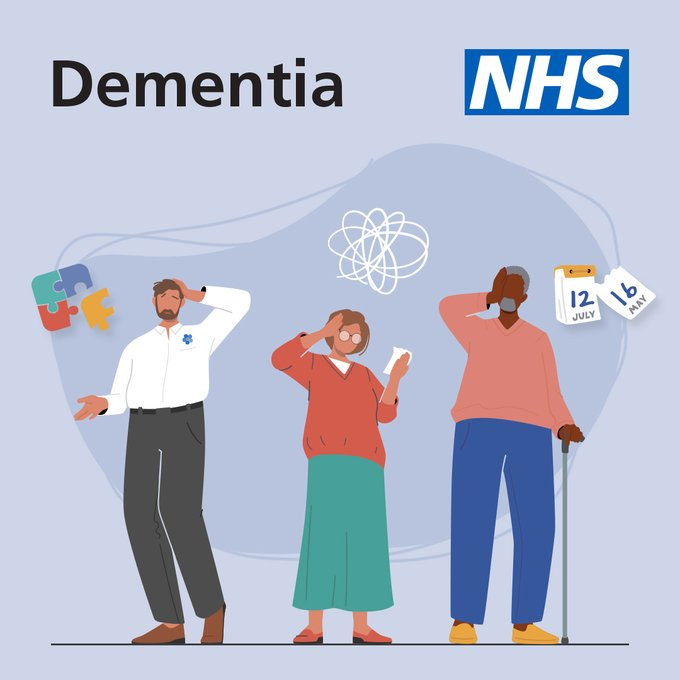 This week is #DementiaActionWeek.  Following a dementia diagnosis, we are able to provide support, treatments and hope to you. Further information         👇🏽 👇🏿 👇🏻
nhs.uk/conditions/dem…