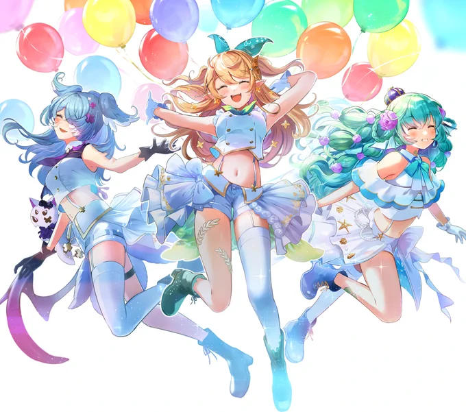 🌟Happy 1st anniversary LazuLight and Niji EN🌟

にじさんじEN LazuLightの歌う
【Virtual to Live】LAZULIGHT INTO SPACE ver.
にて、イラストをお手伝いしました!

🌈 https://t.co/oBhjxZJAOg

#PomuPaint  #pendorART #Finanart #LazuLight  #Lazu1ightAnniversary 