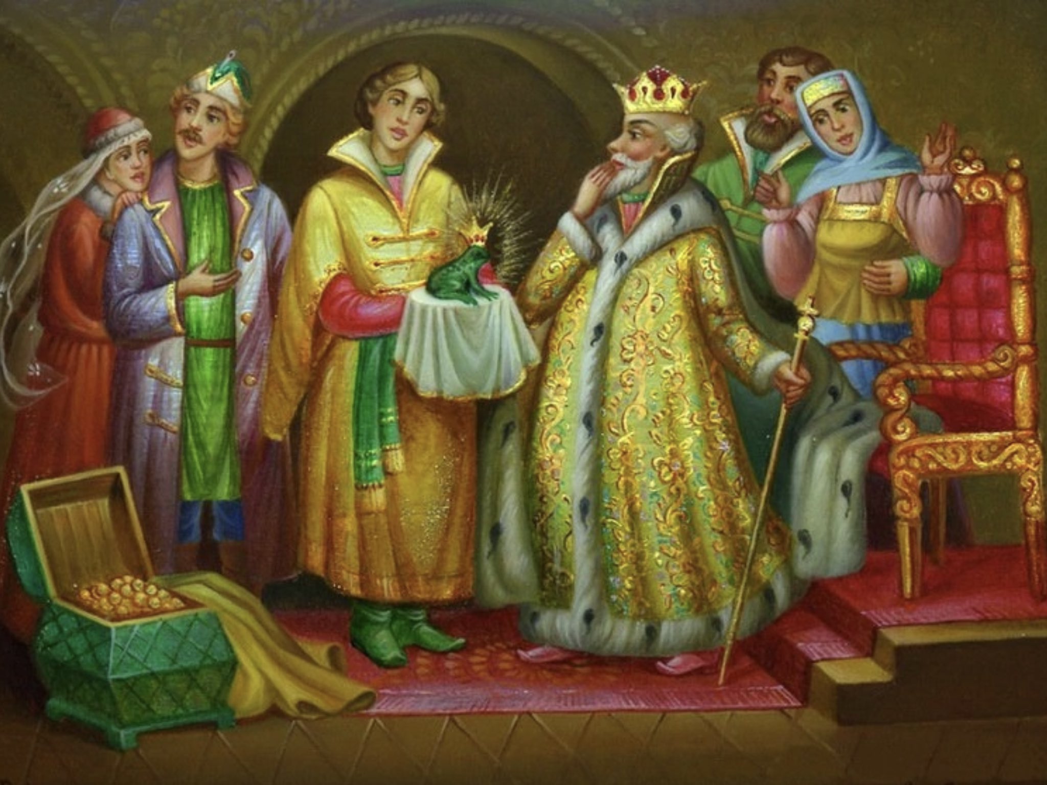 Русскакя народная сказка «Царевна лягушка»