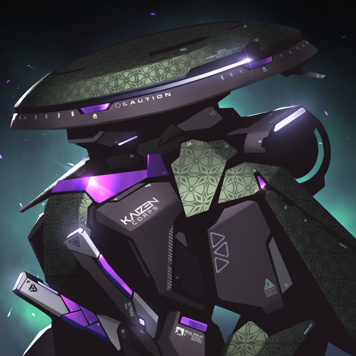 ThSephiroth's tweet photo. @EpikNFT Best Mecha NFT right now
@KaizenCorpsNFT

#SolanaNFTs #SolanaNFT #NFT #NFTGame #NFTGaming #KAIZENCORPS https://t.co/Kb6CHuO5ff