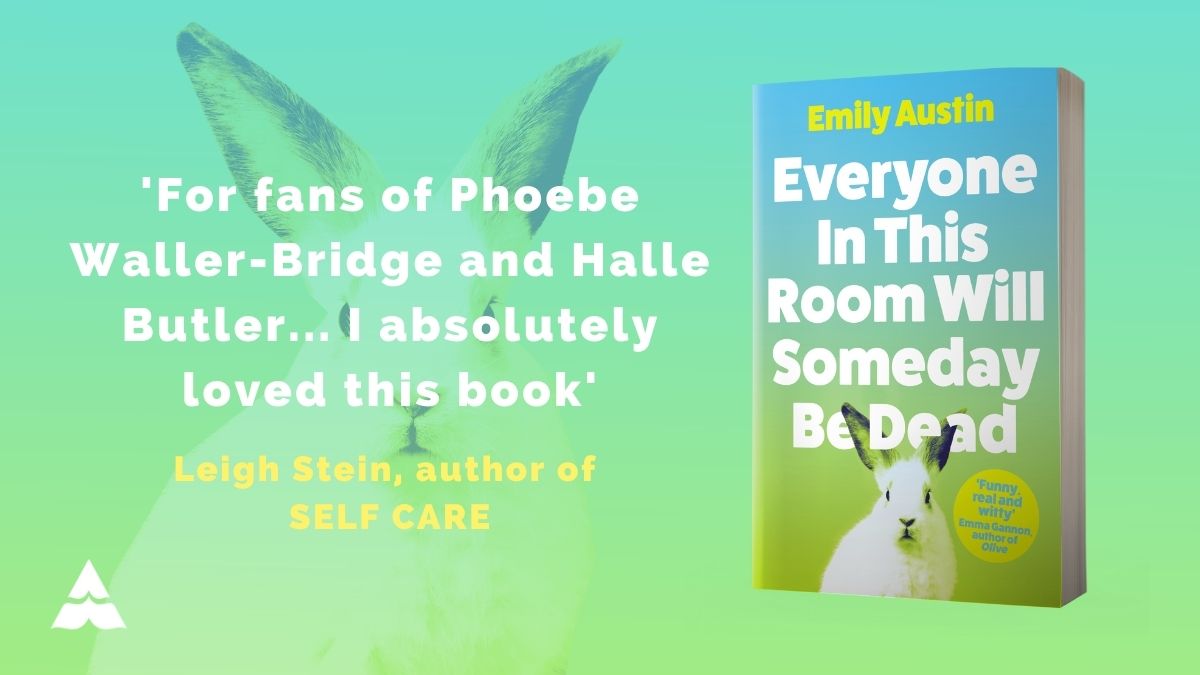 AtlanticBooks's tweet photo. Sorry to bother you, but can you take a look at this quote?

'I absolutely loved this book' @rhymeswithbee

The paperback of @eraustinauthor's heartfelt and hilarious debut novel is coming to bookshops this June.

#EveryoneInThisRoom🐇

Pre-order: https://t.co/VoagDlPJwQ https://t.co/6UUagmYMZD