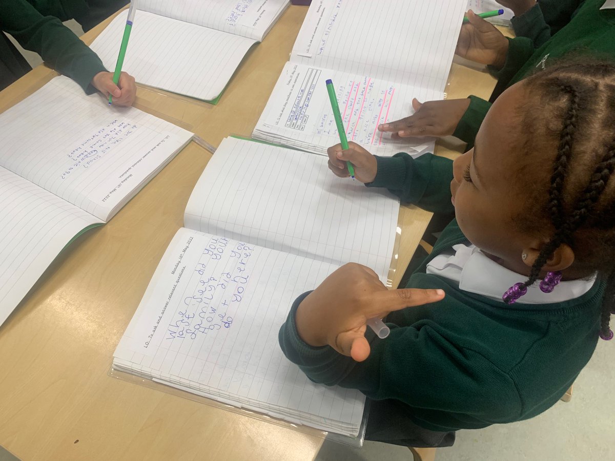 Discovery_Y1's tweet photo. @Discovery_Y1 have had a visitor from the South Pole today! Penguin has come to Discovery and we have been writing questions to find out why… https://t.co/7gnOqKfy4D