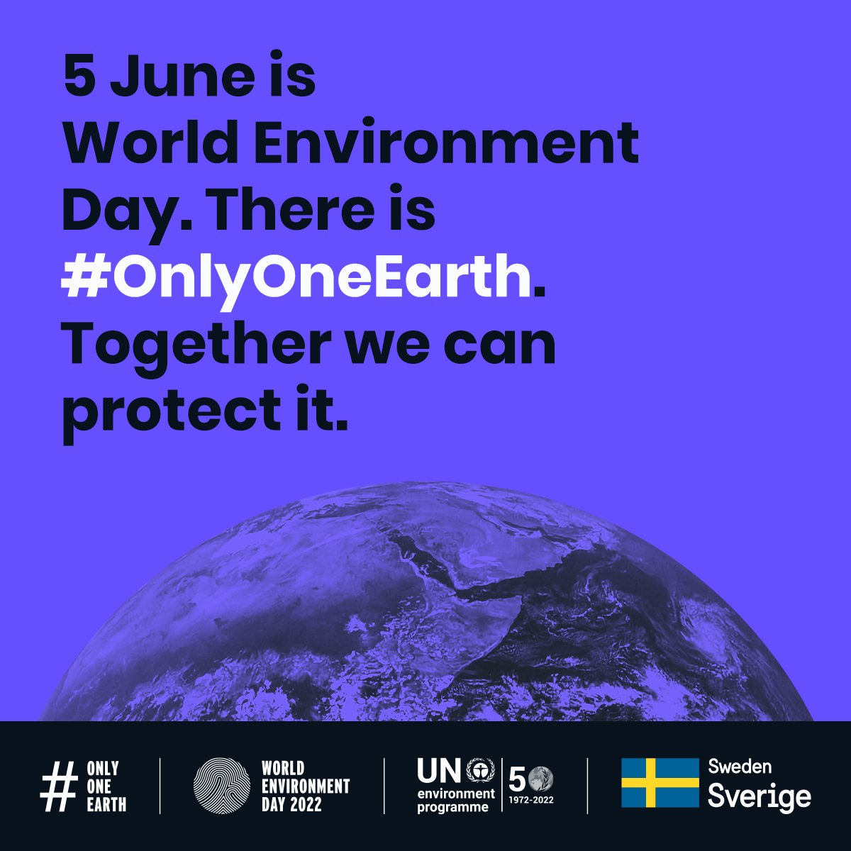 On 5️⃣ June, Sweden will host #WorldEnvironmentDay under the theme #OnlyOneEarth 🌏

<a href="/UNEP/">UN Environment Programme</a> highlights why healthy ecosystems and a rich #biodiversity are important to the planet and to us: wrld.bg/708p50J7vL7