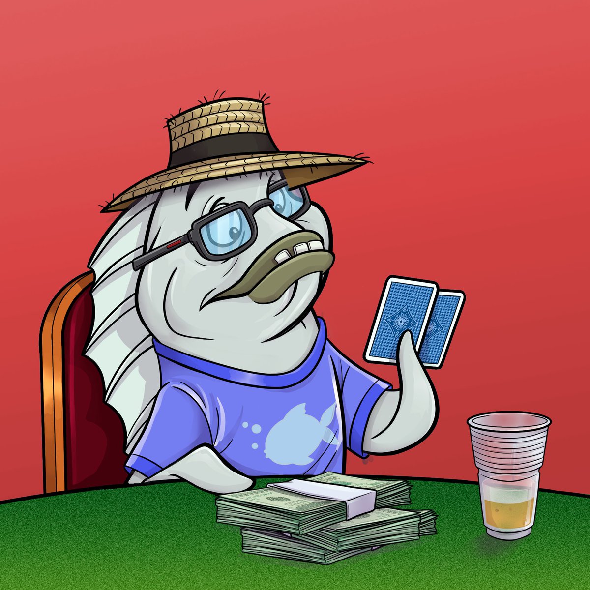 4 DAYS TO GO UNTIL PRE SALE!! #LFG !!! 

Reveal date: 22nd May 👀

60 Gold, rare NFTs of each faction airdropped to 60 random early investors who minted between 1-1000👑

#ETH #poker #NFTProjects #sneakpeek #p2e #cryptocurrency