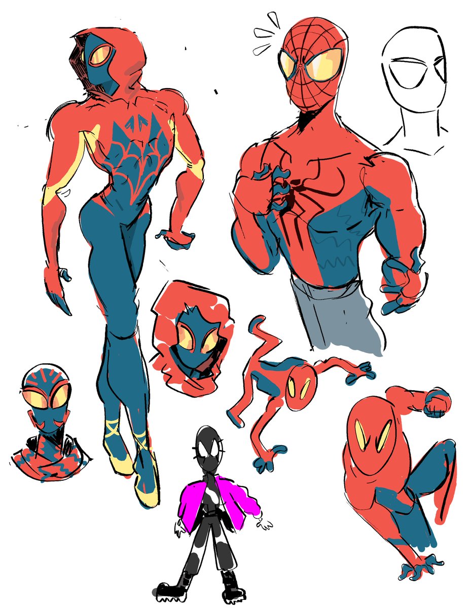 RT @ZOOOLUETA: Spider-man Doodles in-between essay writing Andrew Garfield's spider sweats and a buff SpiderGwen https://t.co/aTj4ZjxWGx
