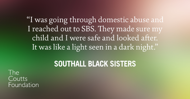 eamwalker's tweet photo. @SBSisters (SBS) helps black and minority ethnic women overcome poverty, distress and hardships, and campaigns on issues that affect them. It's one of 17 charities supported by the Coutts Charitable Foundation. Find out more about SBS here: https://t.co/iSsLll3VC9 #Charity https://t.co/fr9bbrbYxd